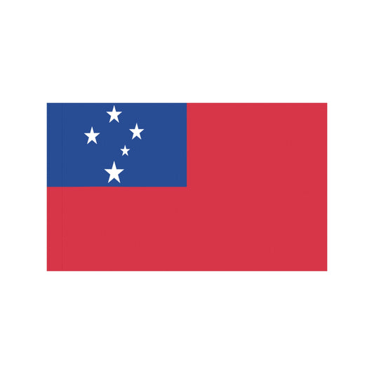 Red and blue flag featuring stars, by Luv My Flag.