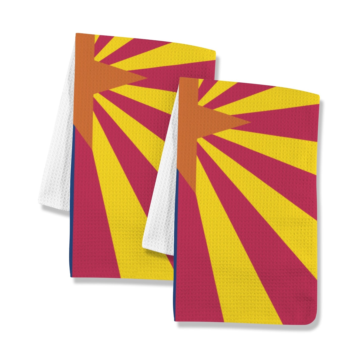 Arizona Flag Inspired Kitchen Towel 40X60cm (Pack of 2) (Made in the USA)