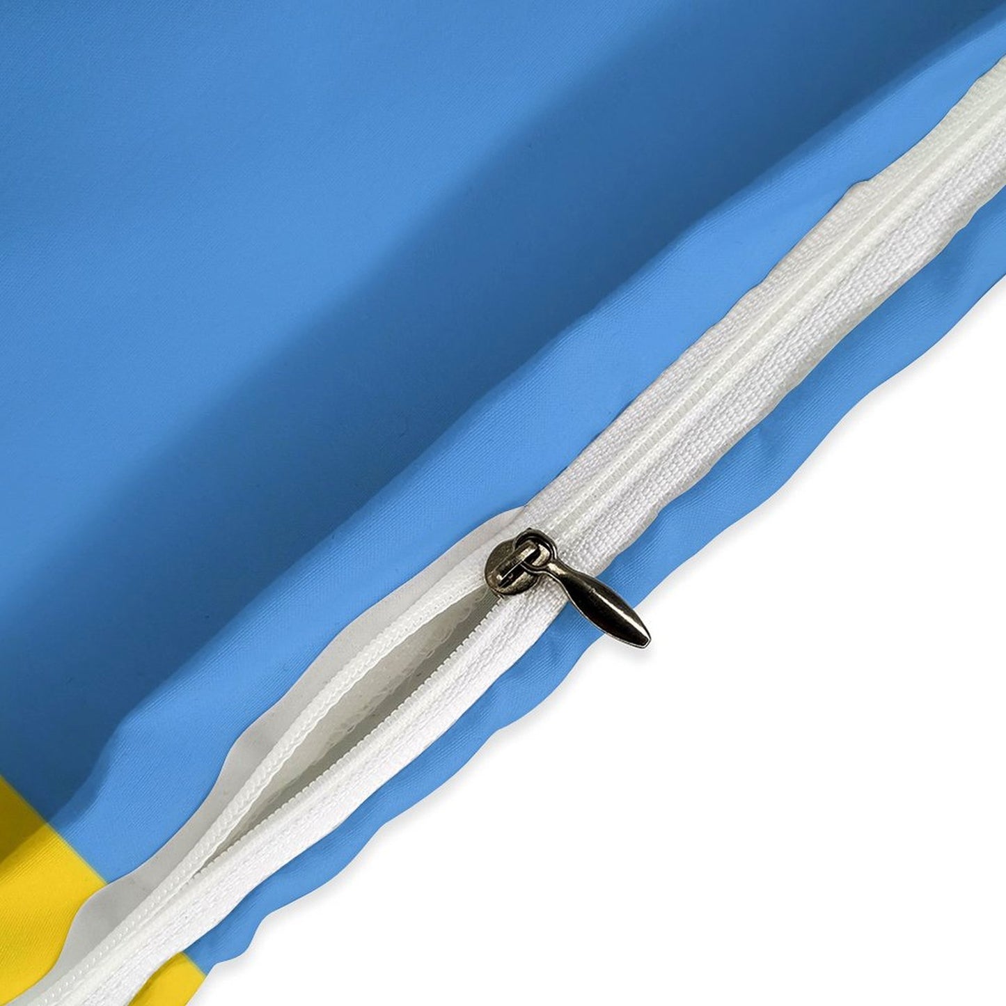 Aruba Flag Inspired 3-Piece Bedding Set (1 Duvet Cover + 2 Pillow Shams) – 102"×90"
