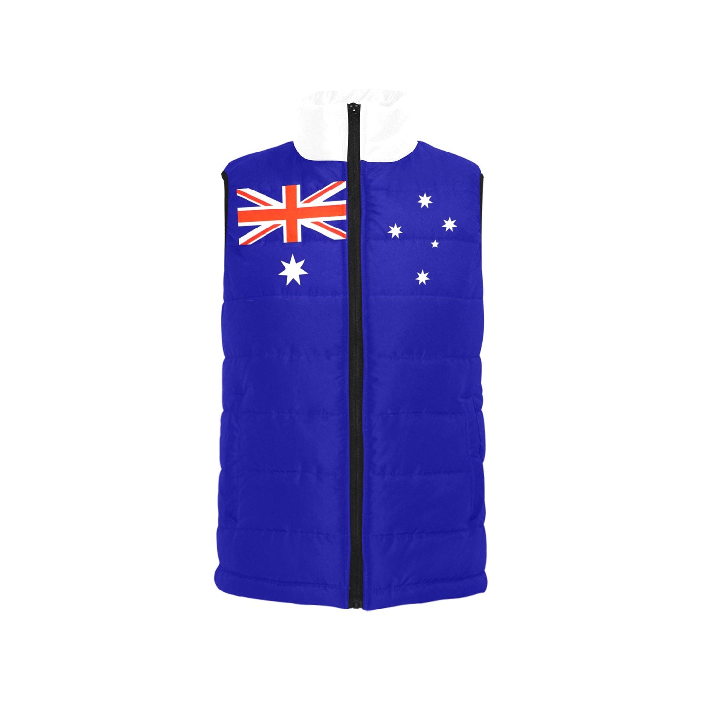 Australia Flag Inspired Women's Padded Vest