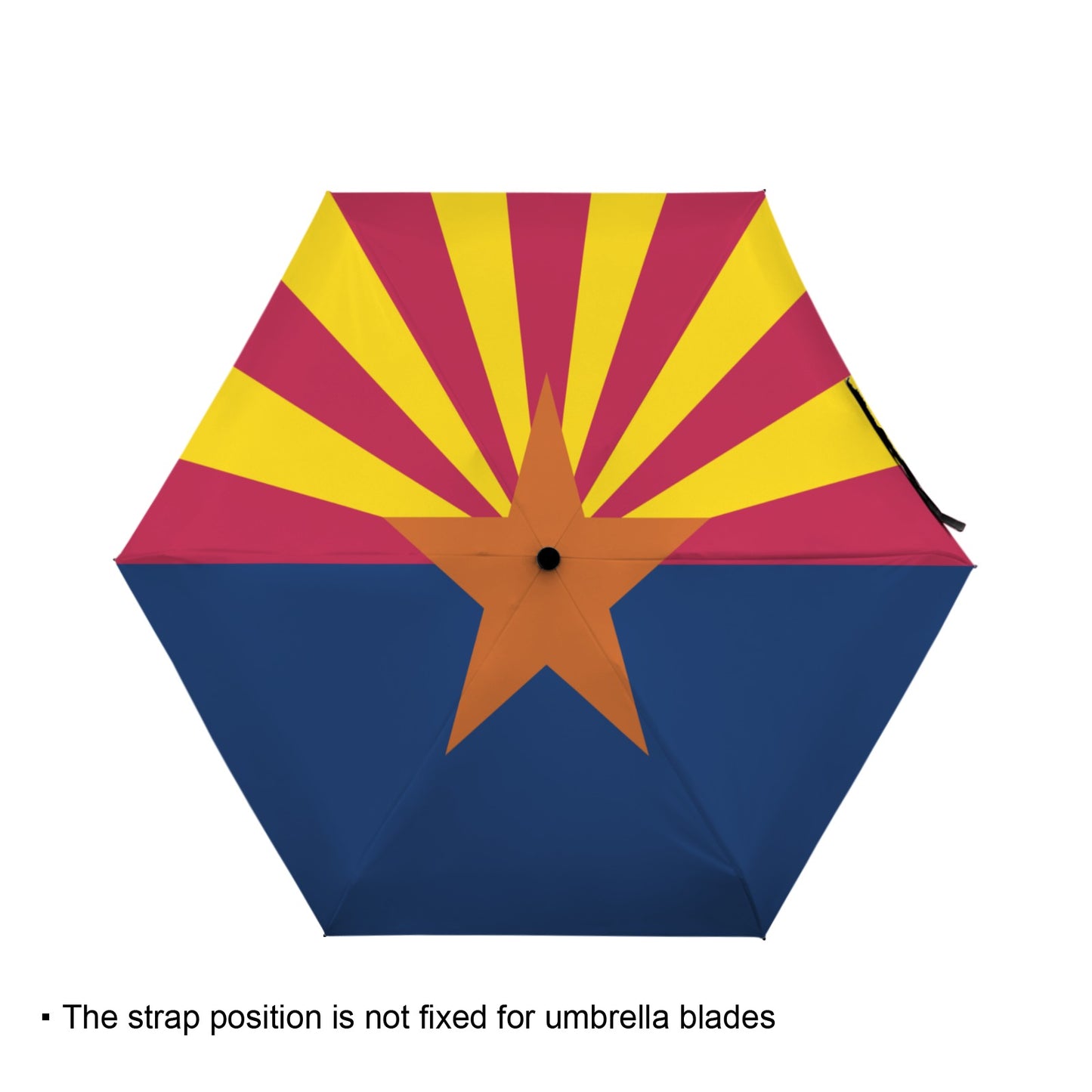 Arizona Flag Inspired Mini Compact Umbrella