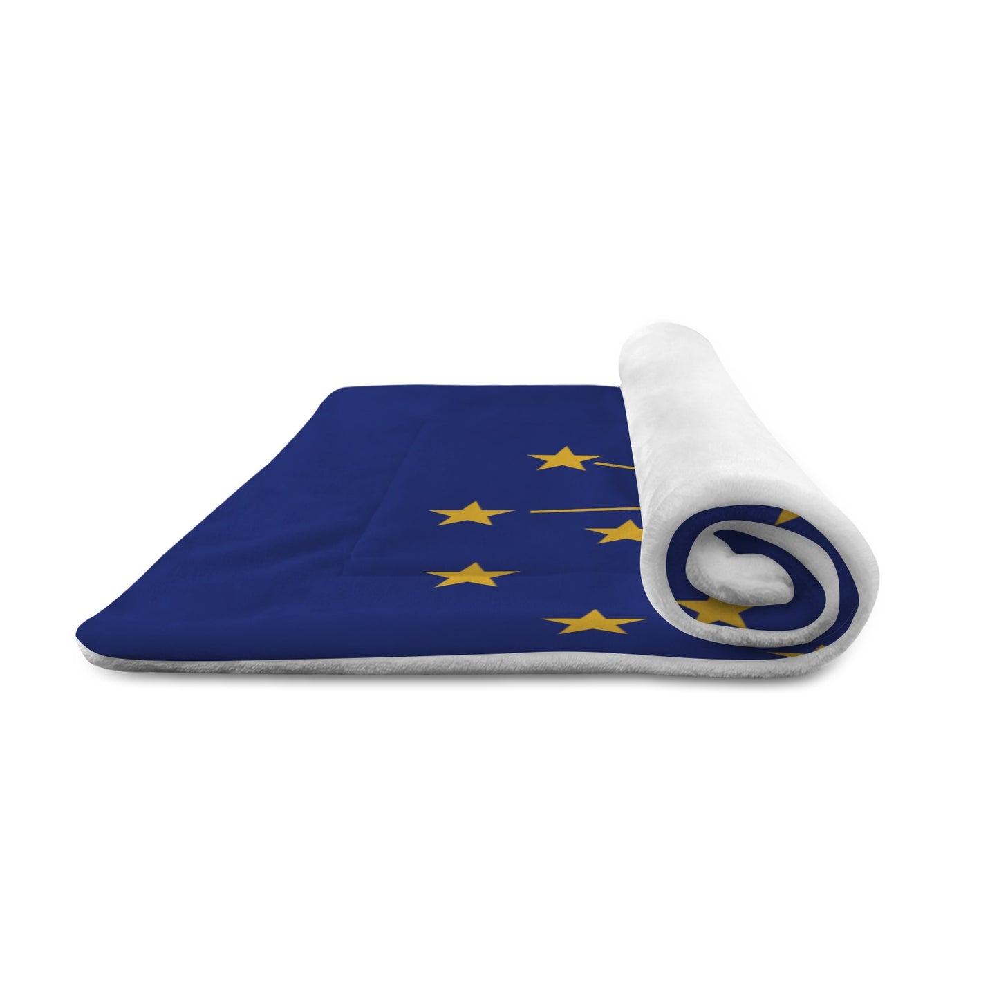 Indiana Flag Inspired Pet Mat 25x18inch (Made in the USA)