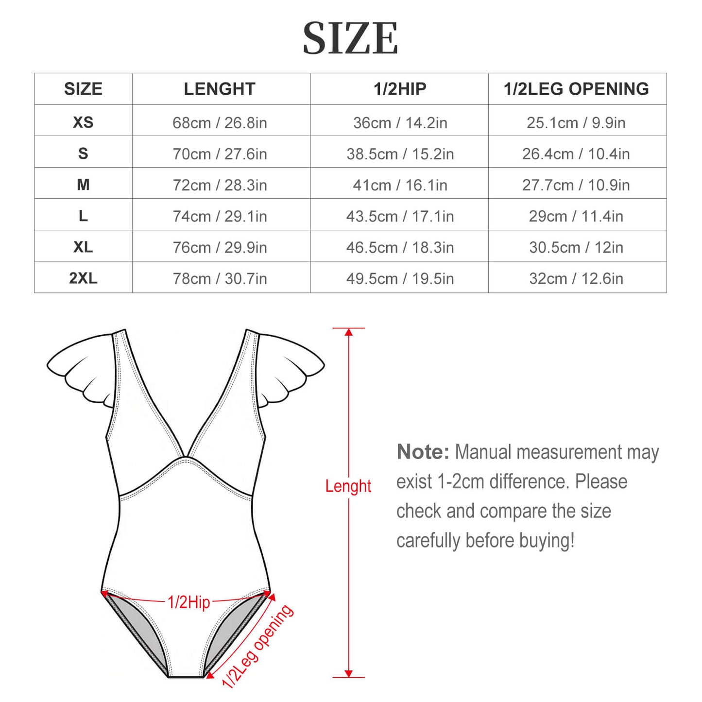 Thin Blue Line Flag Inspired Style-2 Women's V-neck Ruffle Sleeve One Piece Swimsuit