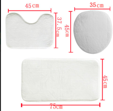 USA/American Flag Inspired Three-Piece Bath Rug Set