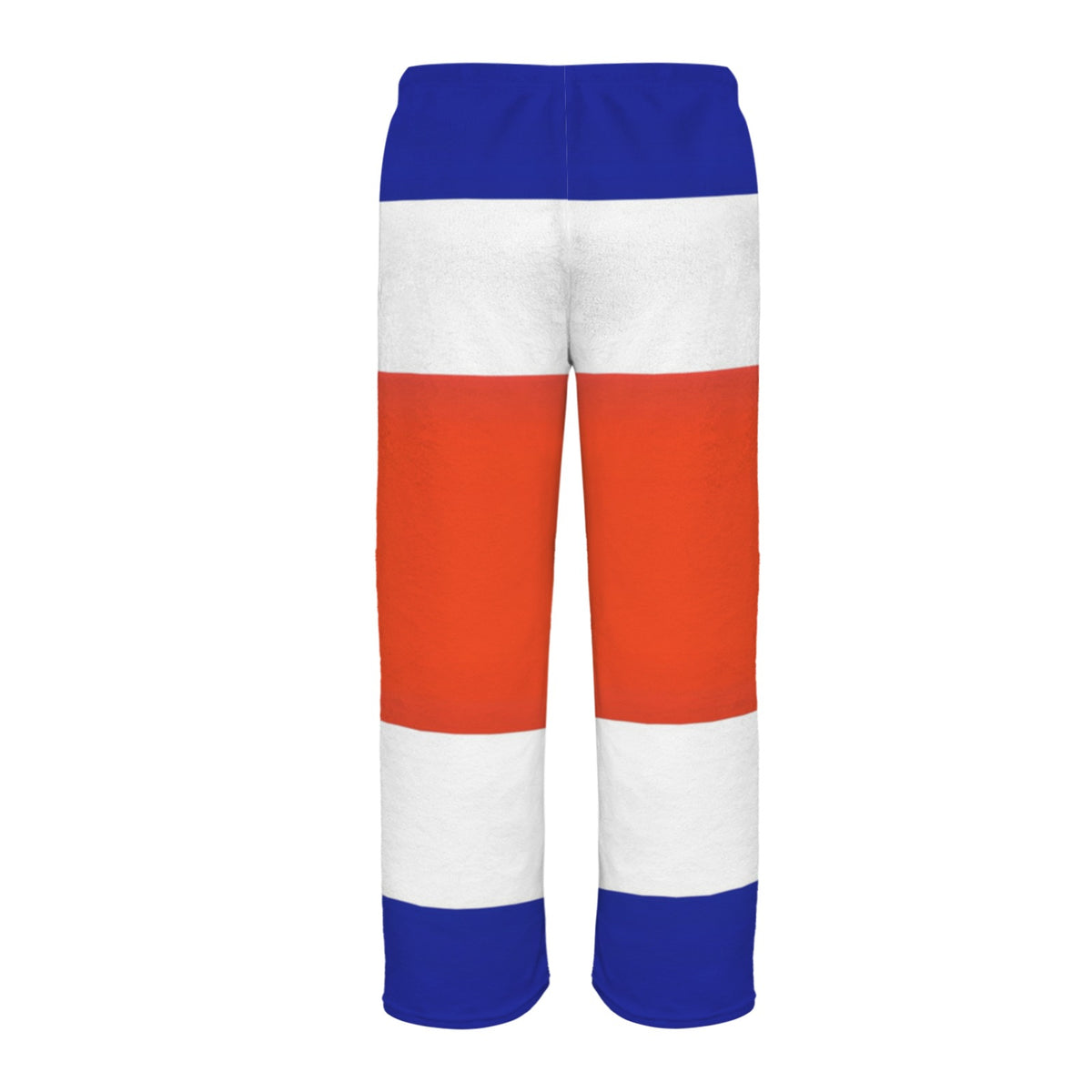 Costa Rica Flag Inspired Men's Flannel Pajama Trousers Printed in the USA