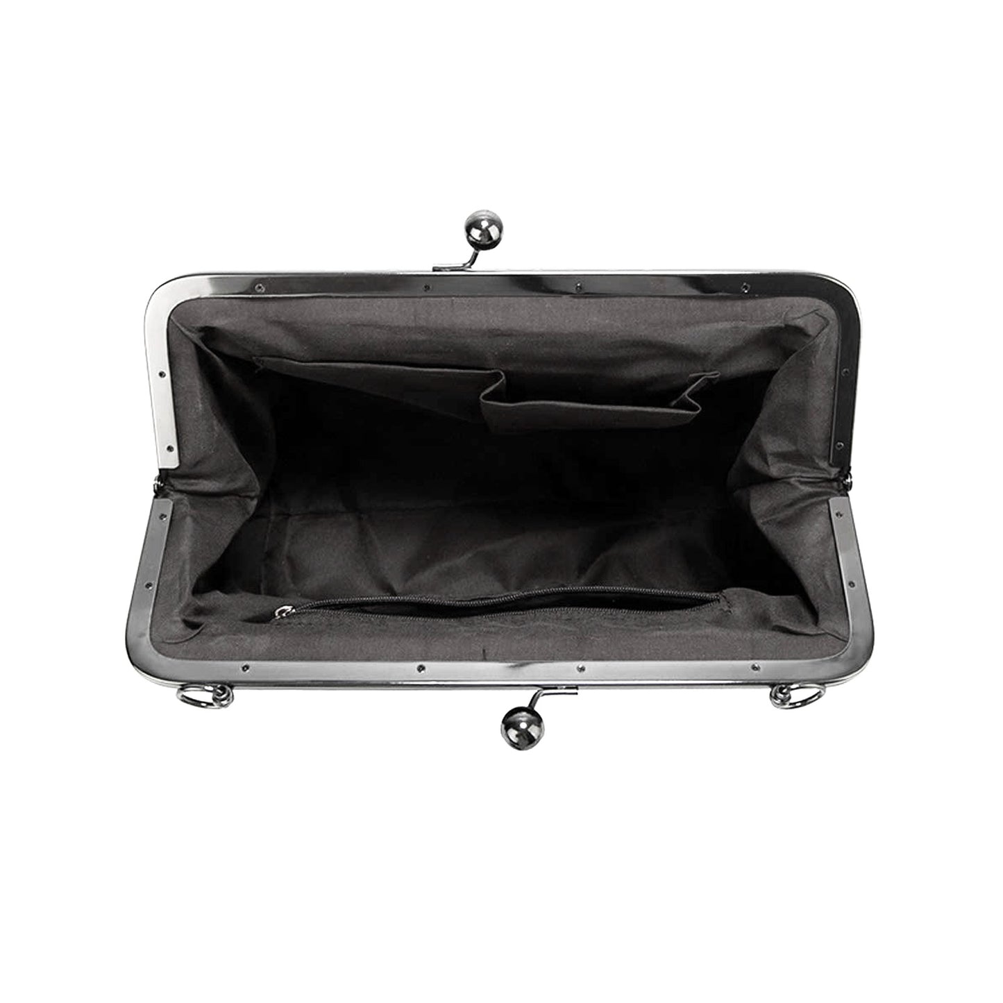 Russia Flag Inspired Kisslock Crossbody Shoulder Bag-Large