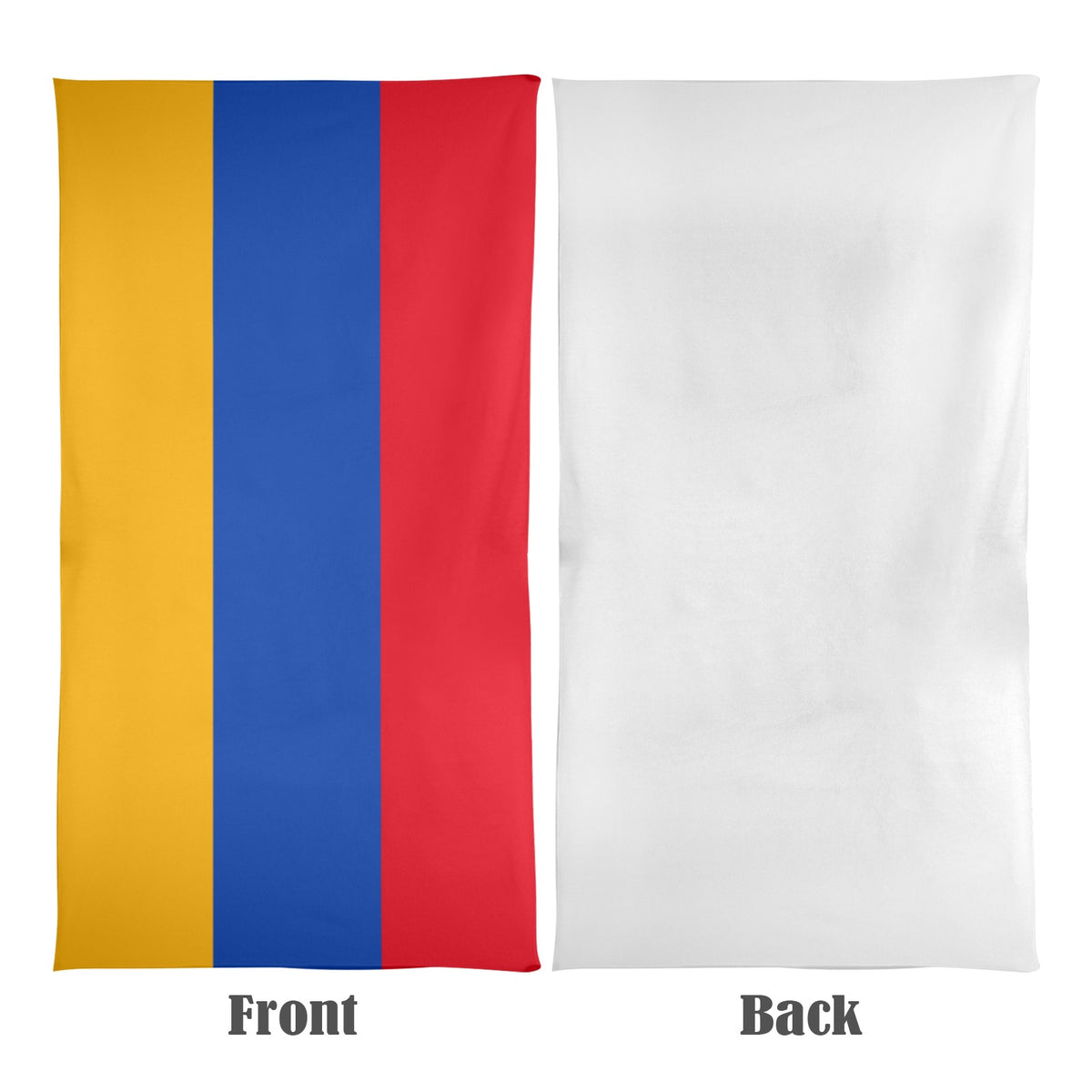 Armenia Flag Inspired Beach Towel 31"x71"(NEW) | Ships from USA