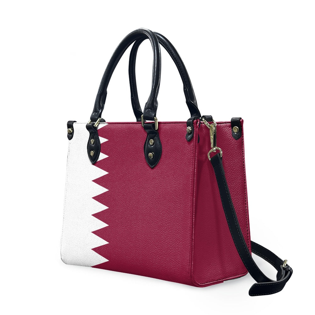 Quatar Ladies PU handbag - Luv My Flag