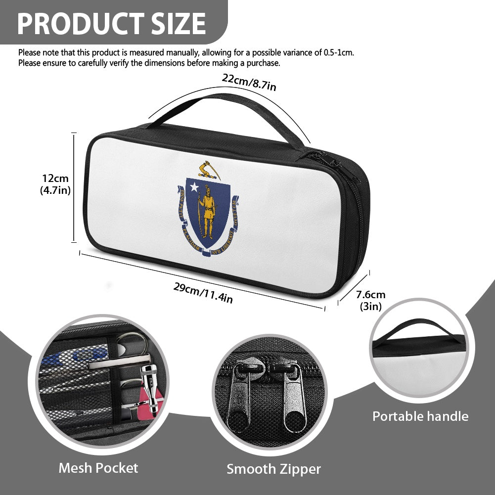 Massachusets Flag Inspired Stethoscope Storage Bag