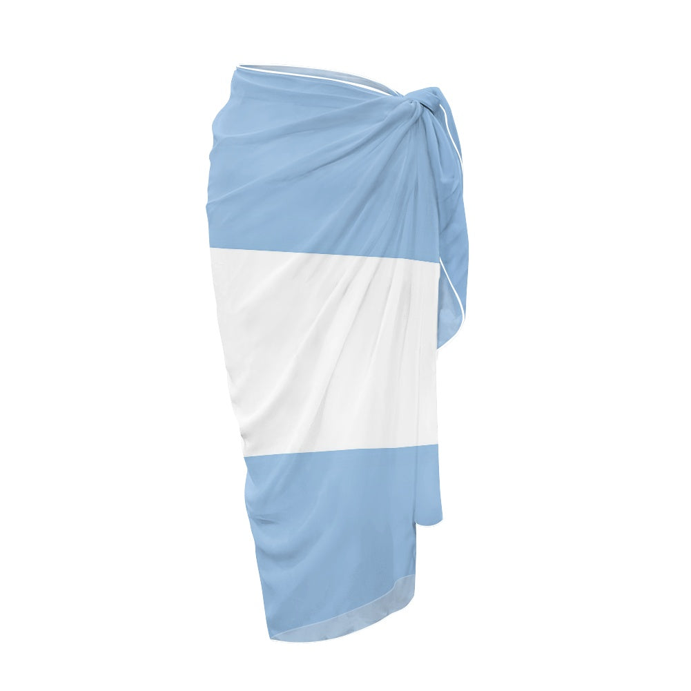 Argentina Flag Inspired Bikini Cover-Up