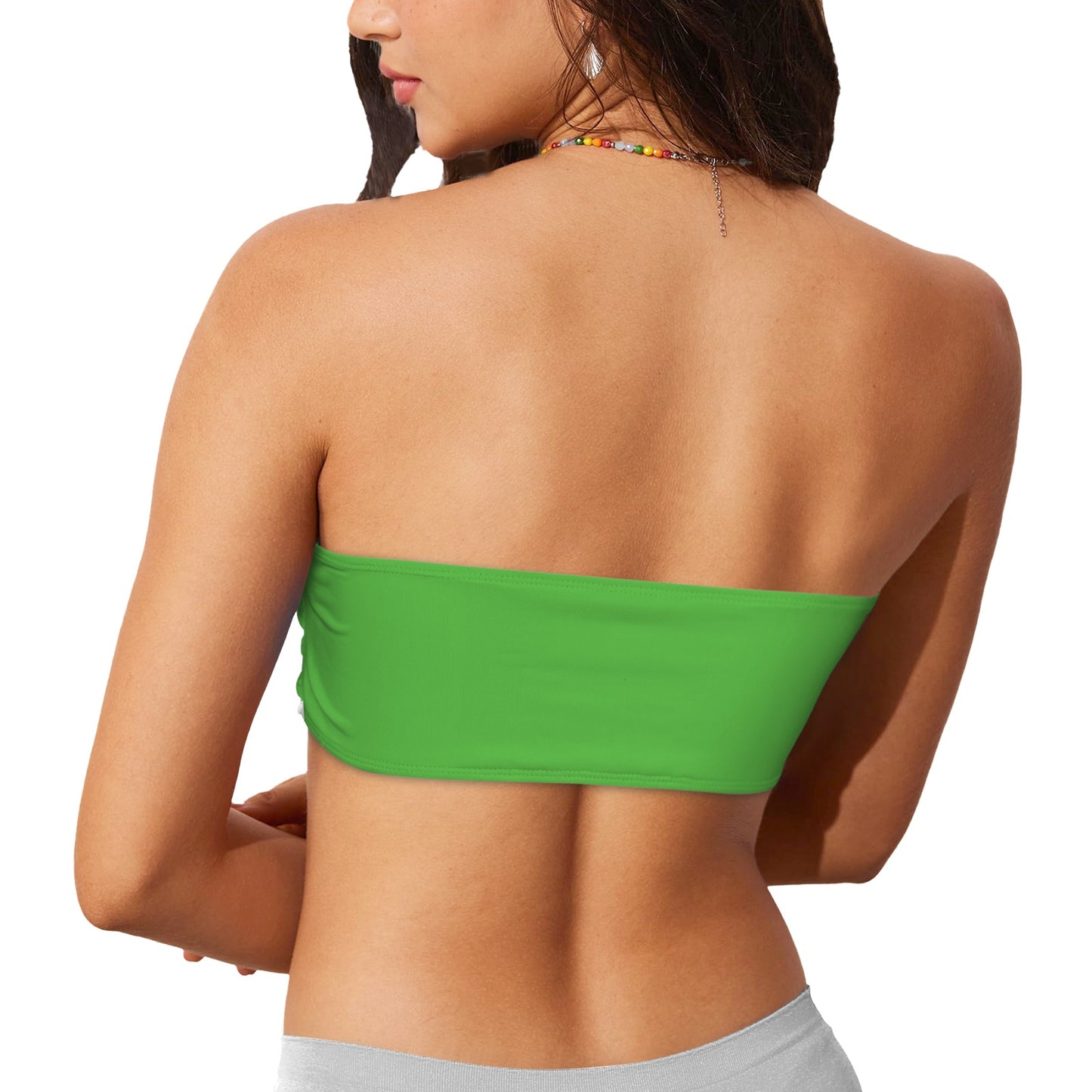 Burundi Flag Inspired Bandeau Tube Bikini Top