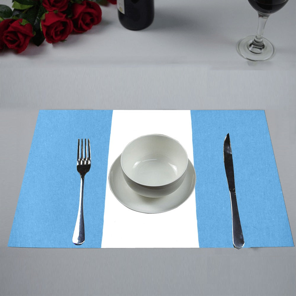 Guatamala Flag Placemats 12" x 18" (Set of 6)