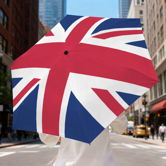 UK/Great Britain Flag Inspired Mini Compact Umbrella