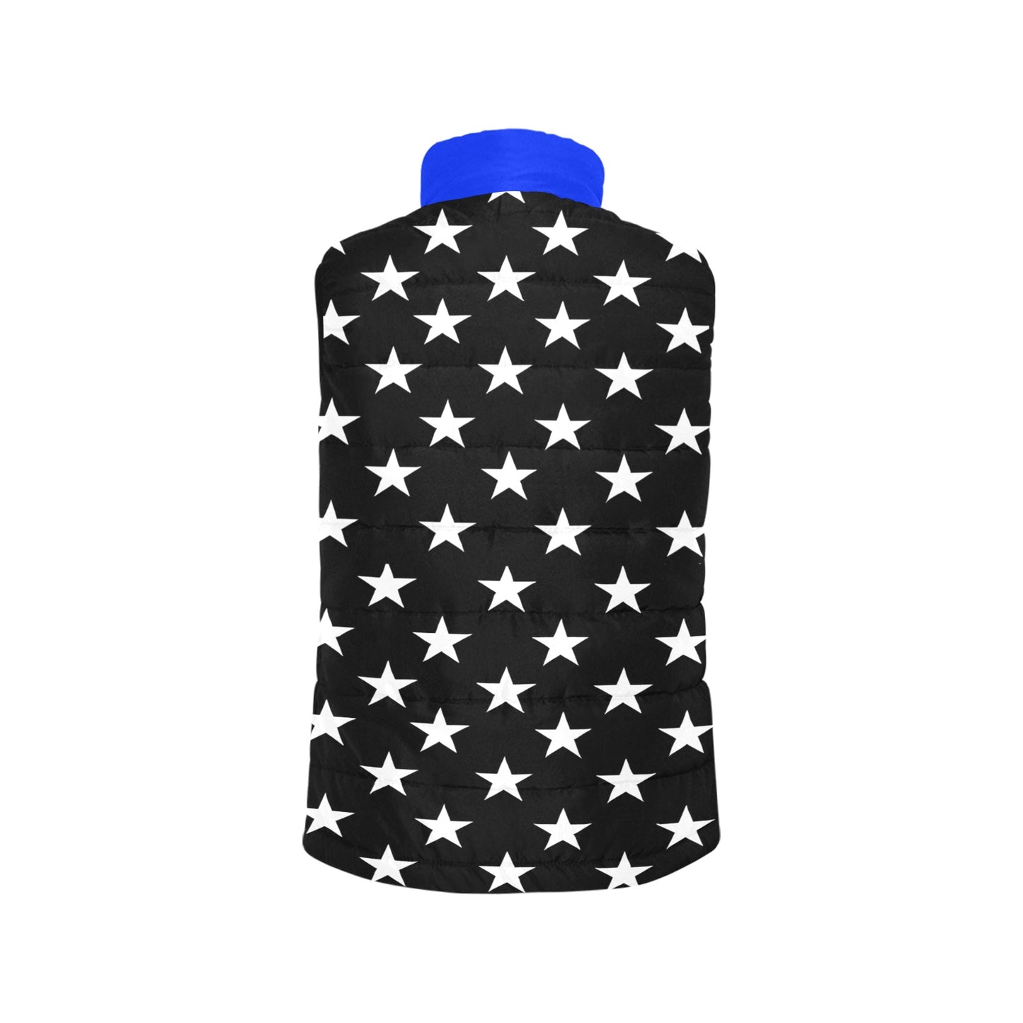Thin Blue Line Flag Inspired Women's Padded Vest