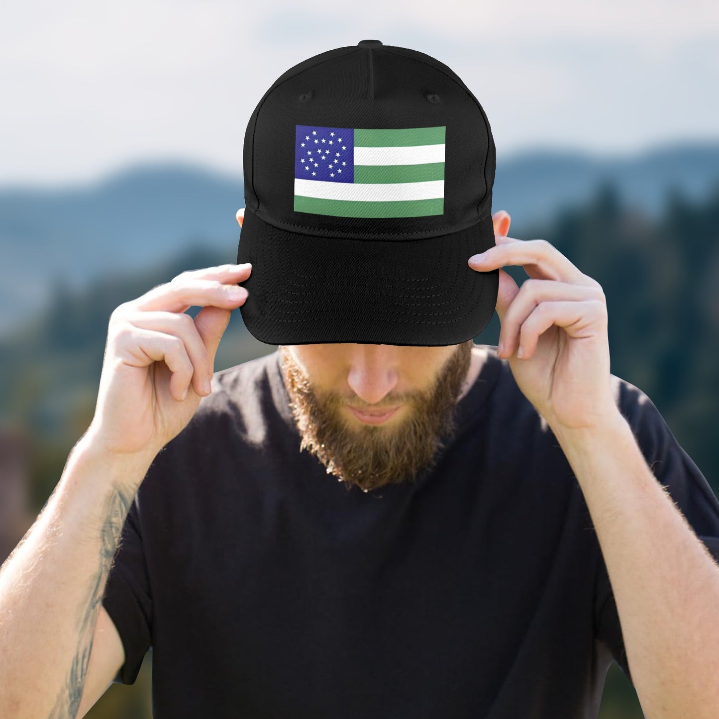 NYPD Flag Baseball Cap (Made in USA)