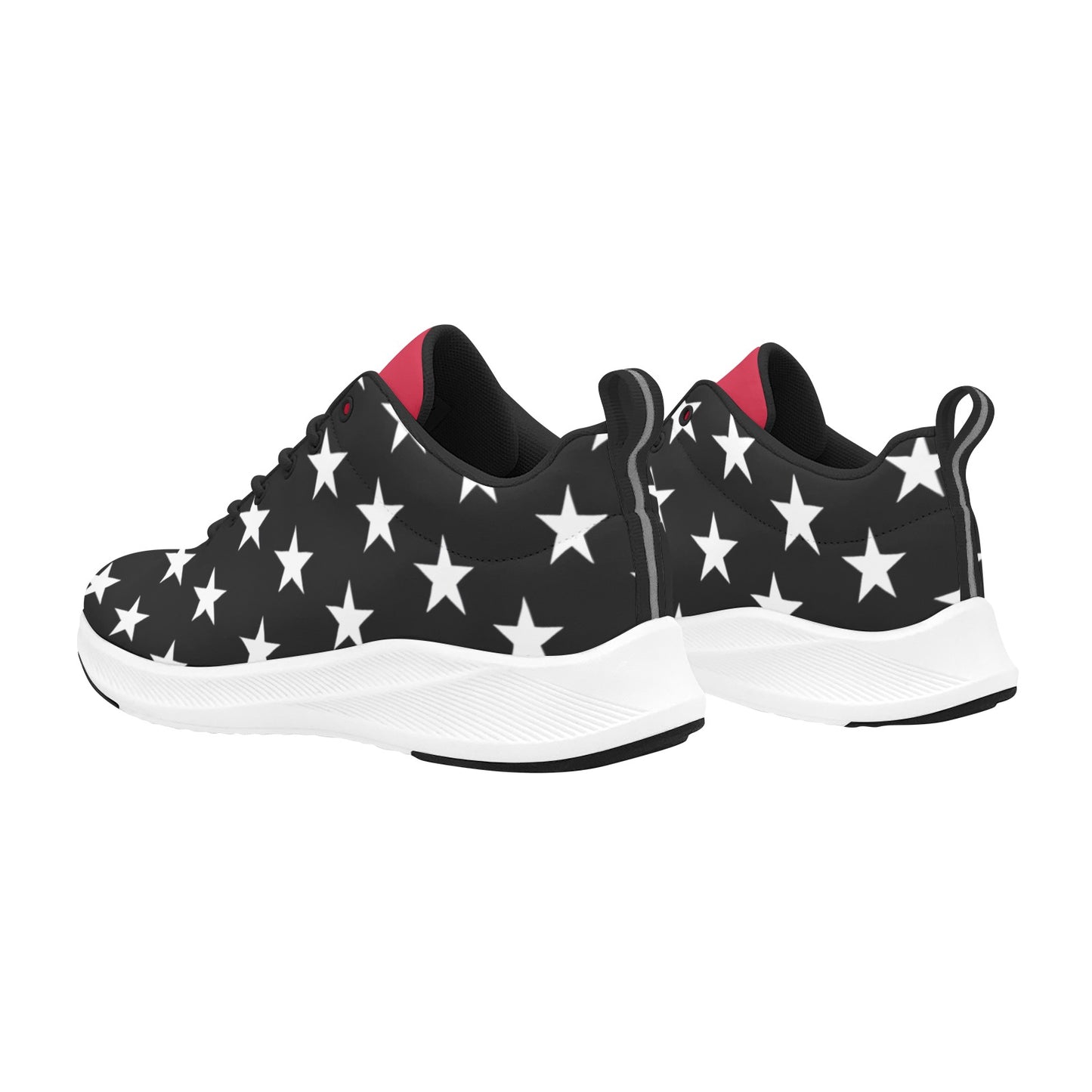 Thin Red Line Flag Inspired Men's Alpha Running Shoes