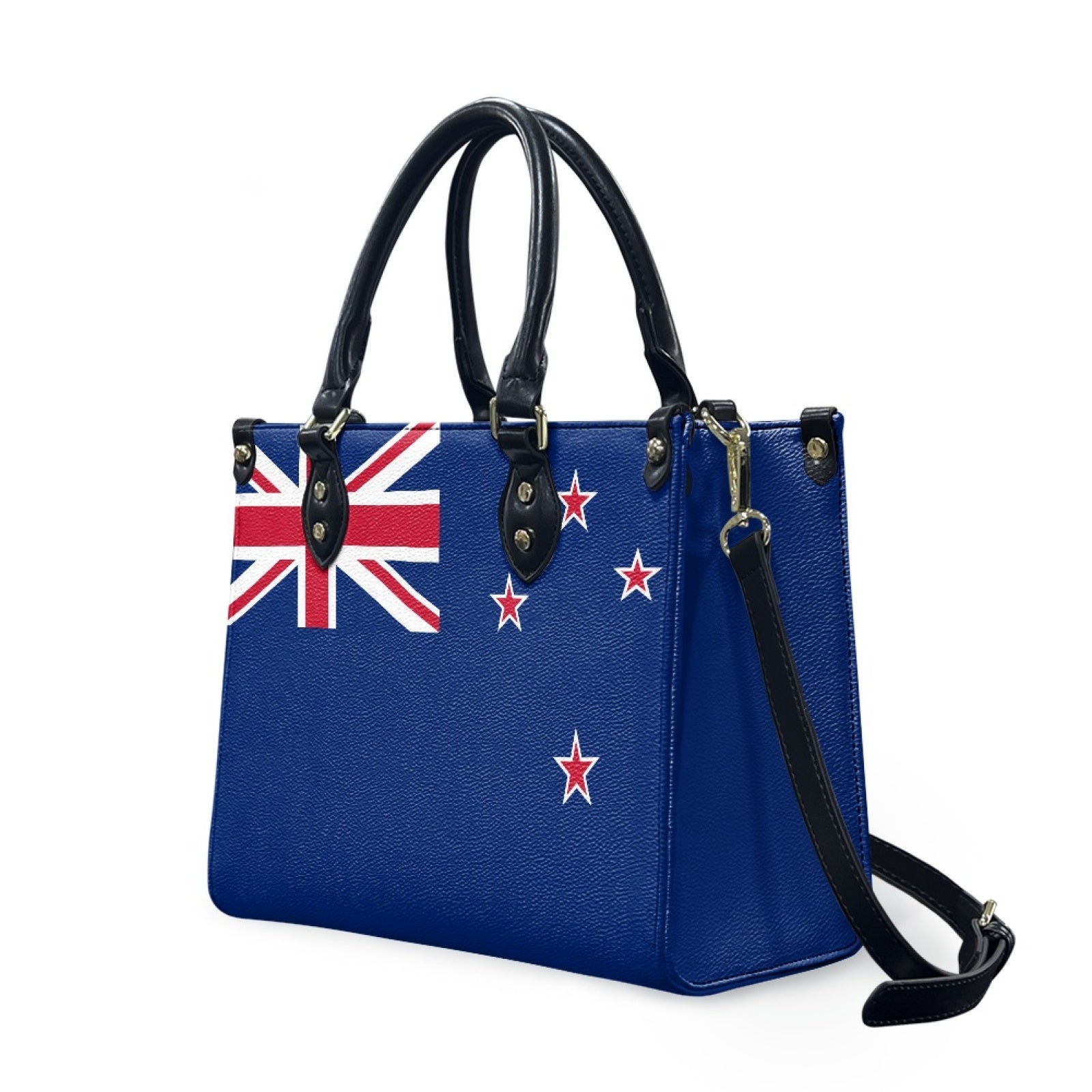 New Zealand Flag Bag in Command – PU Leather Purse With Kiwi Glam - Luv My Flag