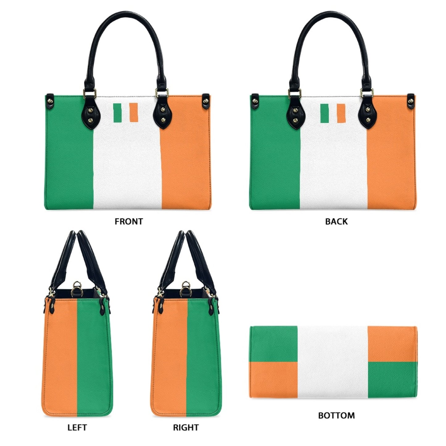 Ireland Flag Handbag – Show Your National Pride in Style - Luv My Flag