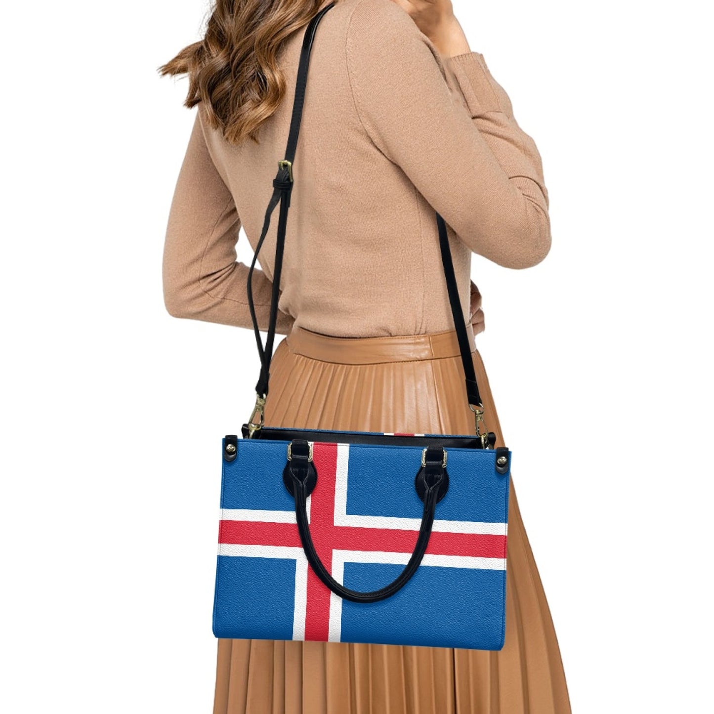 Iceland Flag Handbag With Nordic Swagger – Carry Cool With Style - Luv My Flag