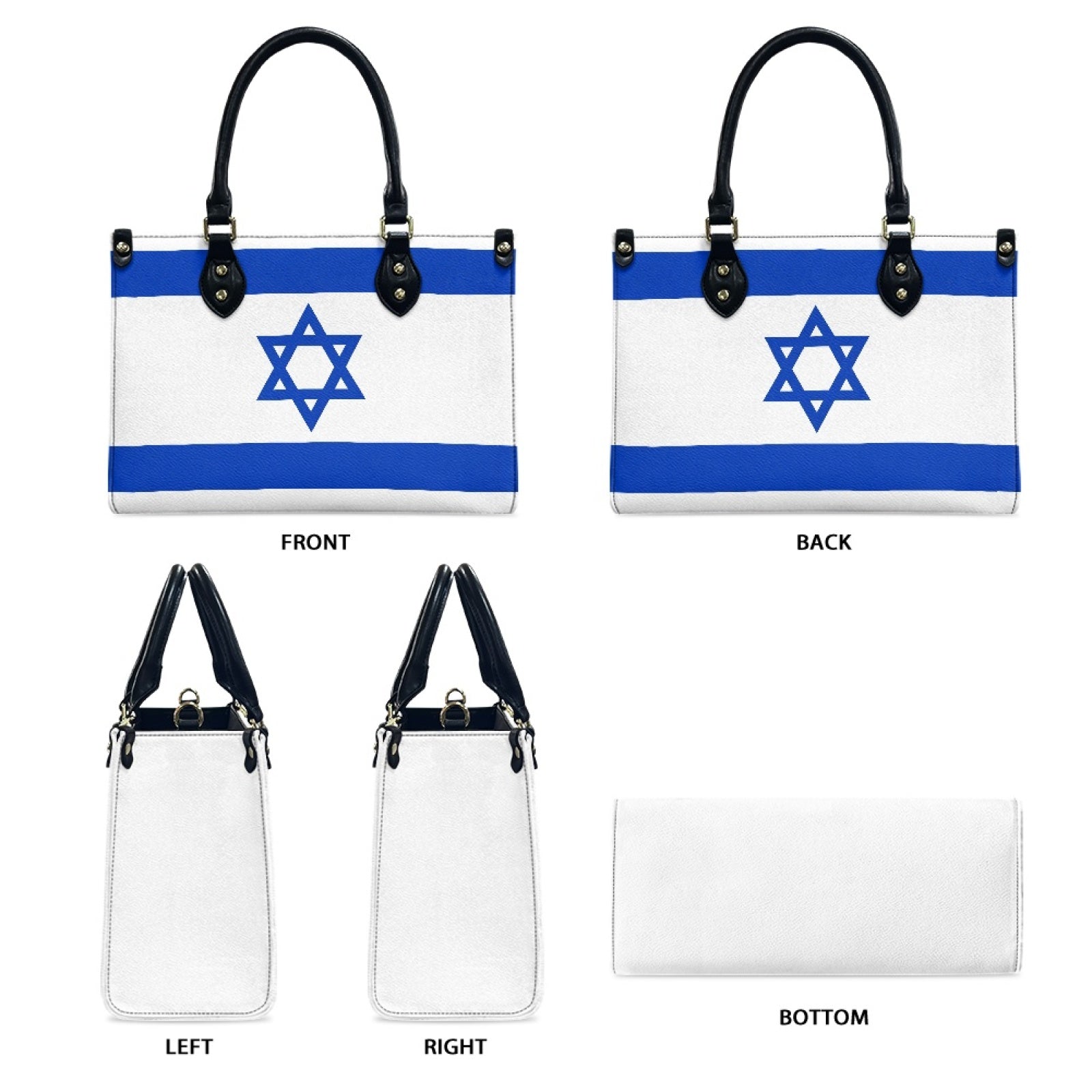 Israel Flag Handbag – Show Your National Pride in Style - Luv My Flag