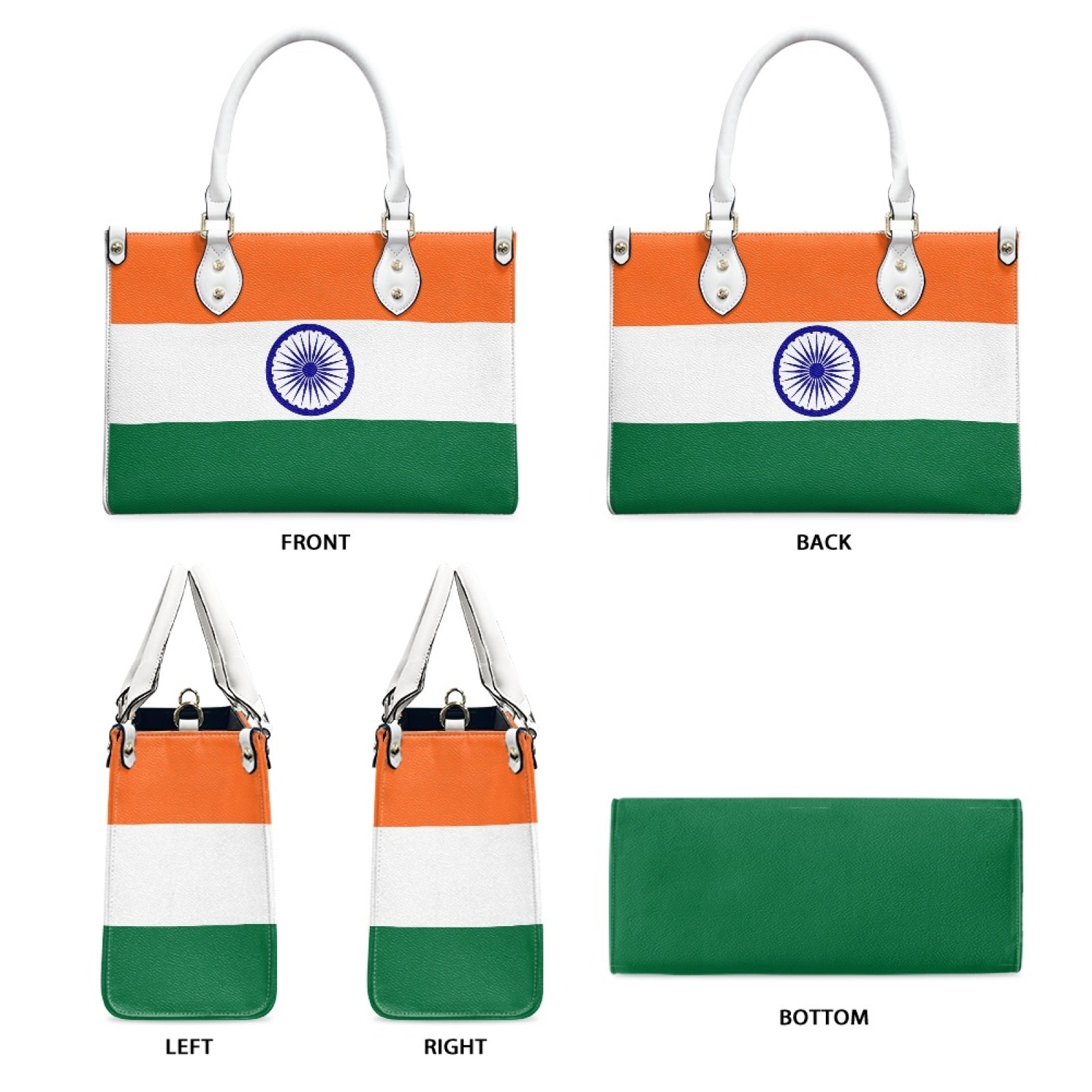 India Flag Handbag – Show Your National Pride in Style - Luv My Flag