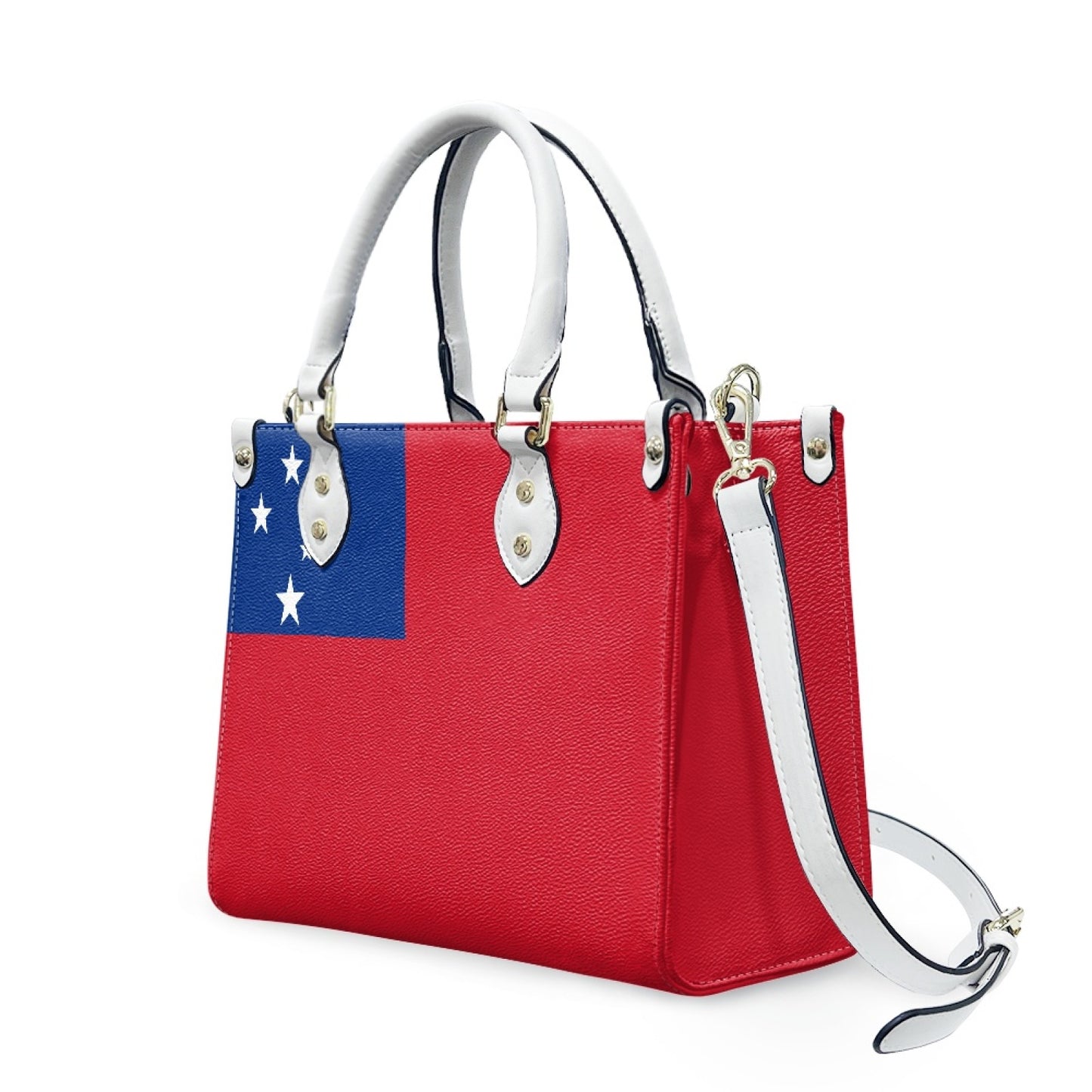 Samoa Flag Bag With Island Style – PU Leather Purse With Pacific Smile - Luv My Flag