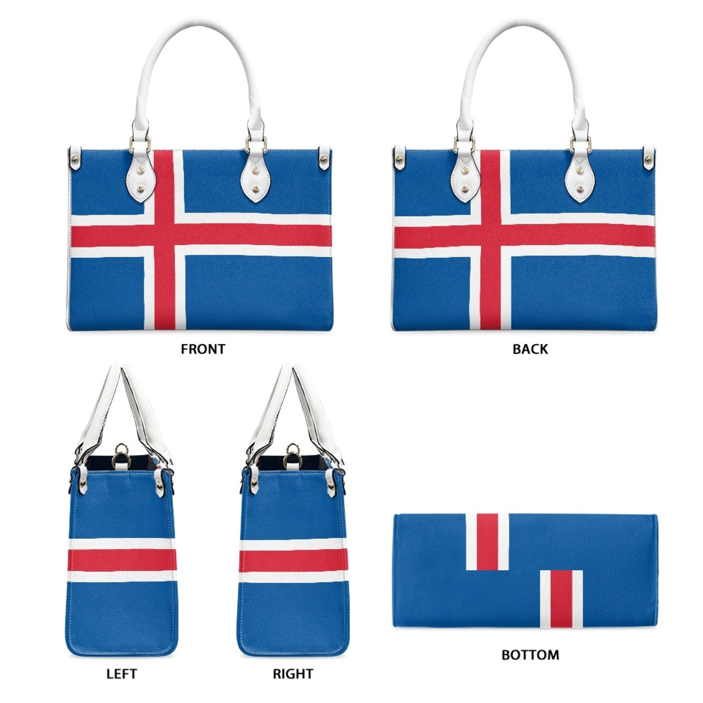 Iceland Flag Handbag With Nordic Swagger – Carry Cool With Style - Luv My Flag