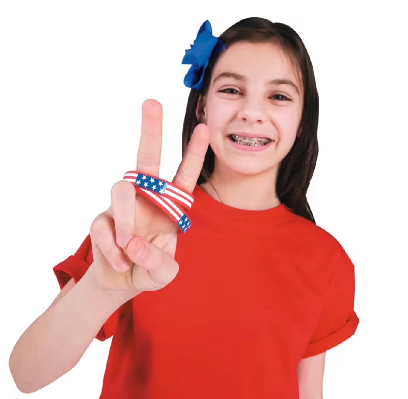 USA/American Flag Inspired 7 1/4” Firefighter Awareness Bracelets (Copy)
