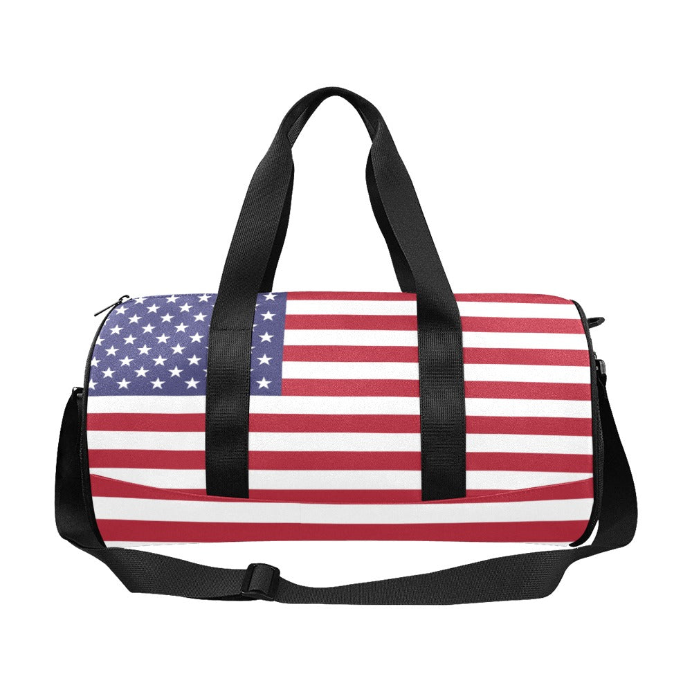 USA/American Flag Inspired Travel Duffel Bag
