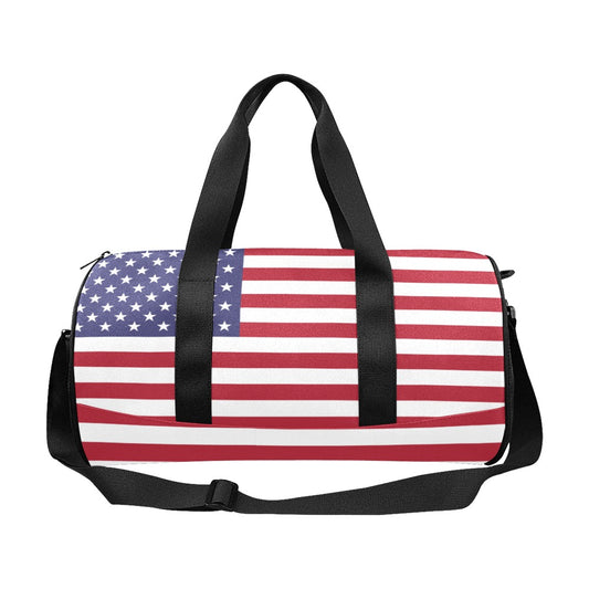 USA/American Flag Inspired Travel Duffel Bag