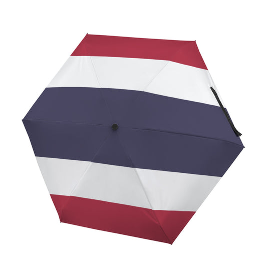 Thailand Flag Inspired Mini Compact Umbrella
