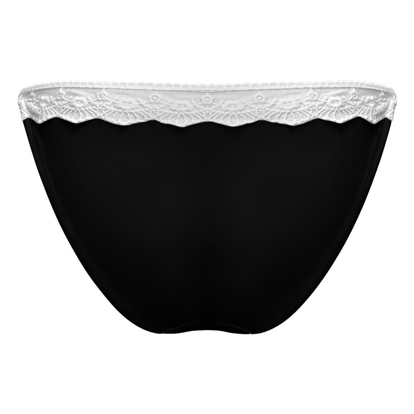 Thin Red Line Flag Inspired Style-2 Lace Trim Underwear