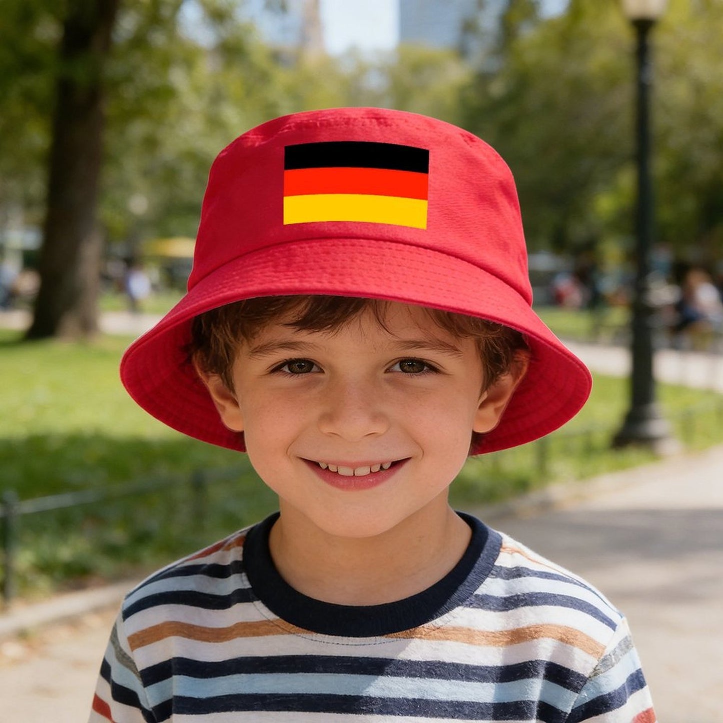 Germany Flag Inspired Kids’ Bucket Hat | Ships from USA