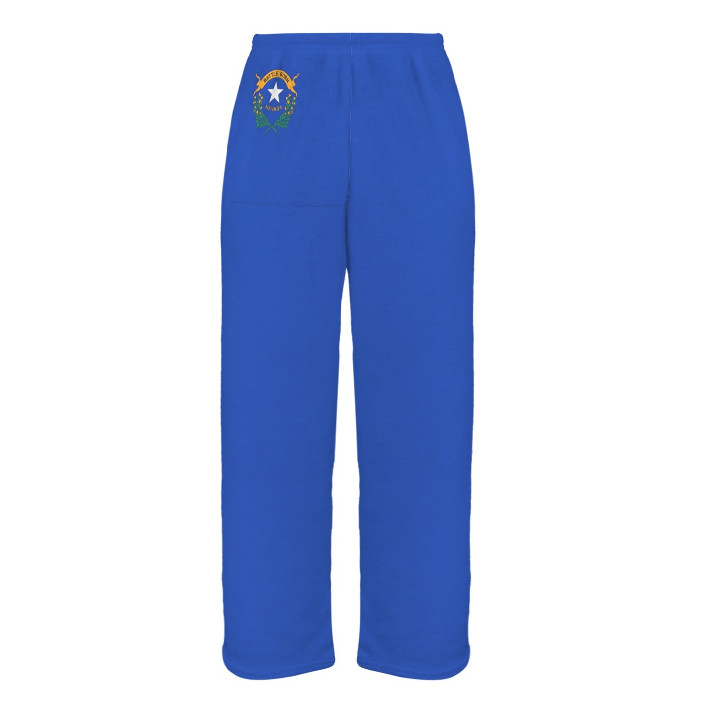 Nevada Flag Inspired Women's Flannel Pajama Trousers
