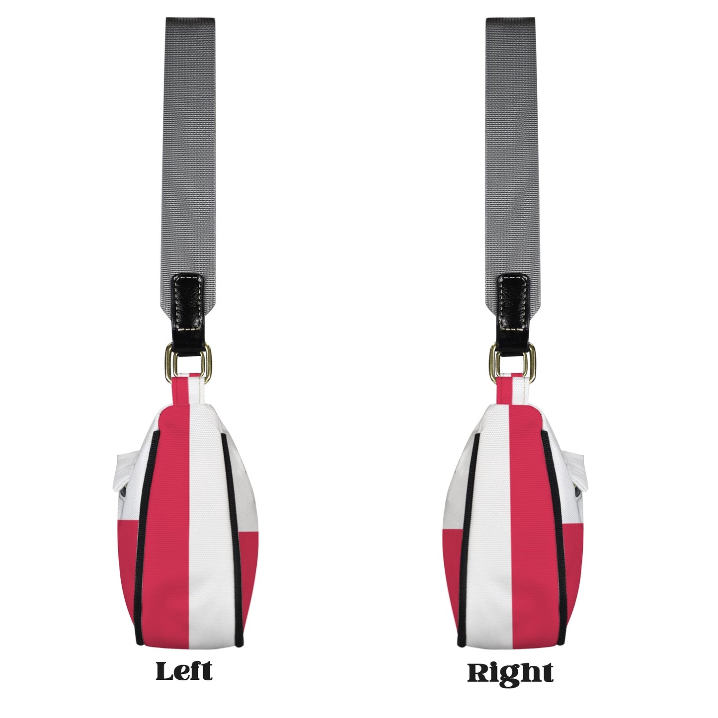 Poland Flag Inspired Women's Shoulder Bag