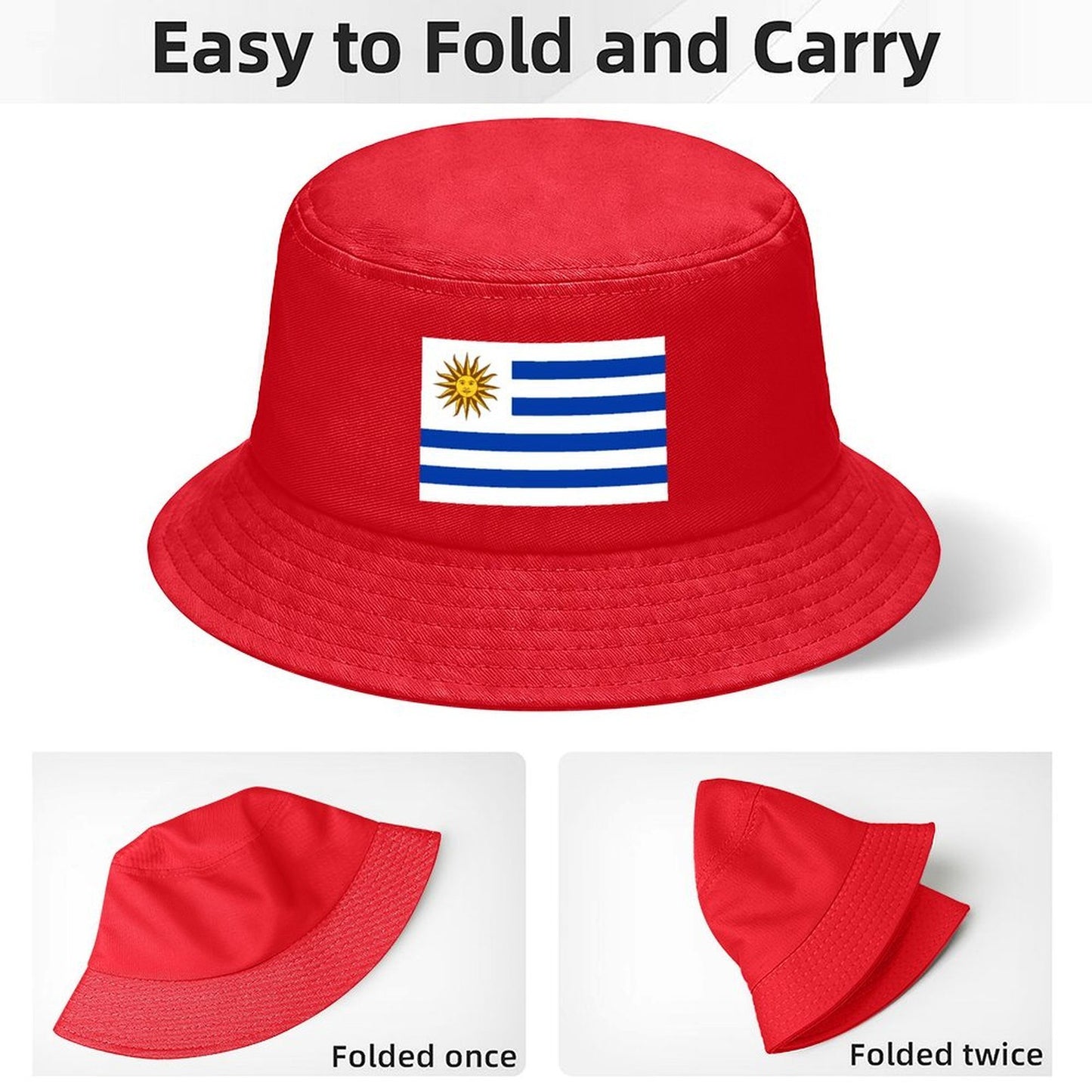 Paraguay Flag Design Kids’ Bucket Hat | Ships from USA