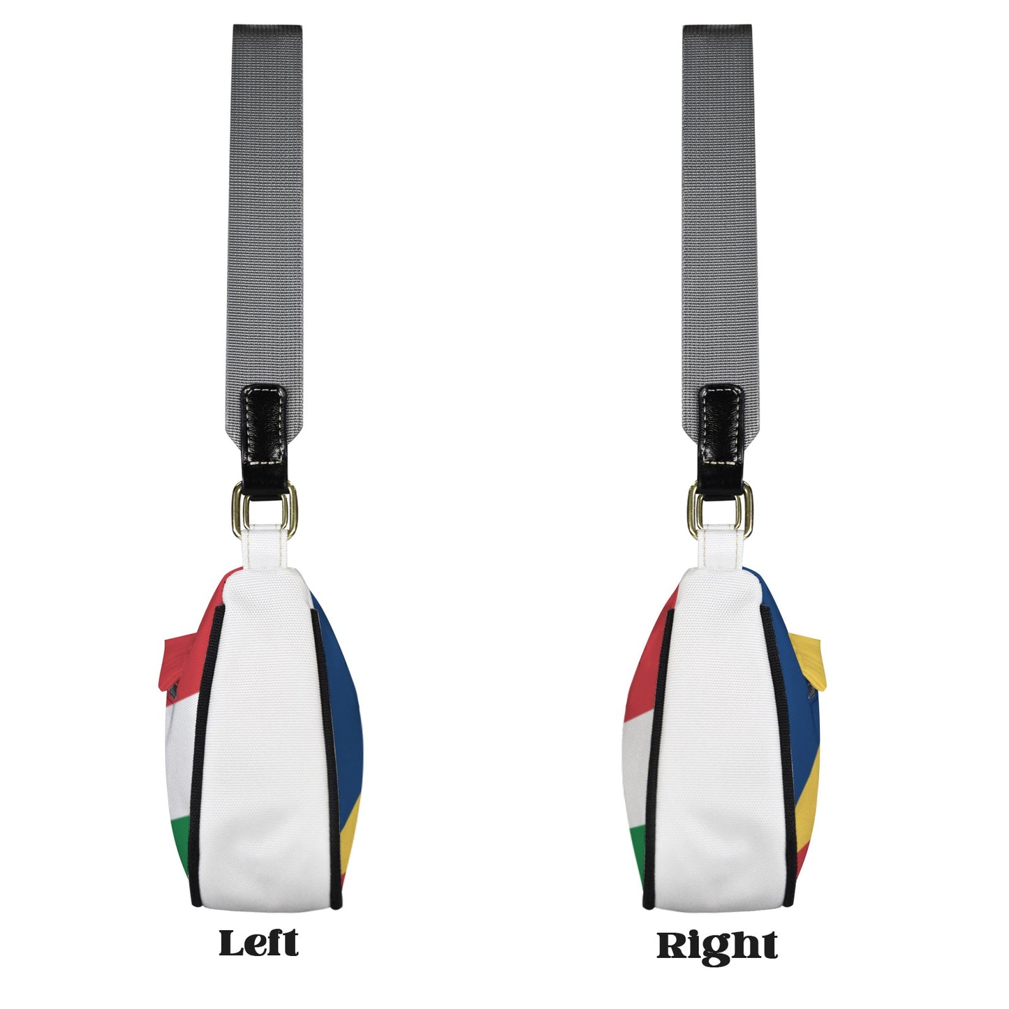 Seychelles Flag Inspired Women's Shoulder Bag