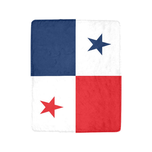 Luv My Flag blanket featuring Panama flag design.
