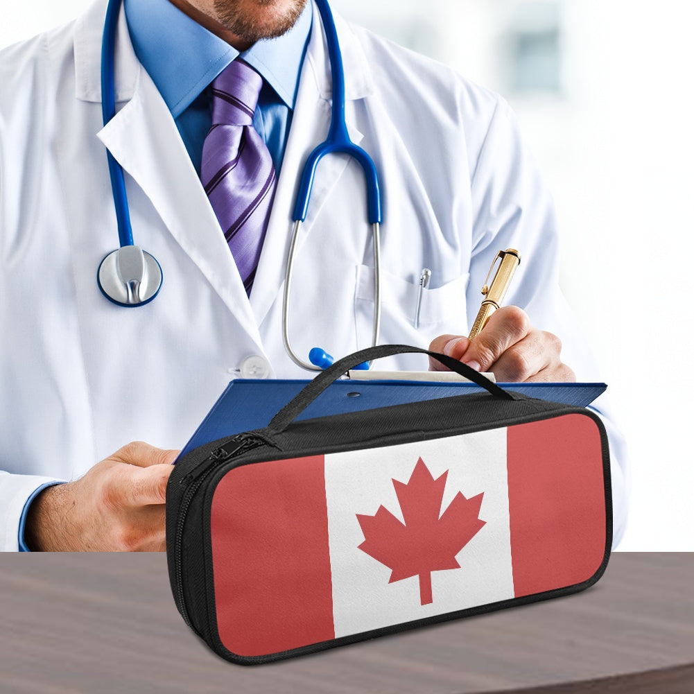 Canada Flag Inspired Stethoscope Storage Bag