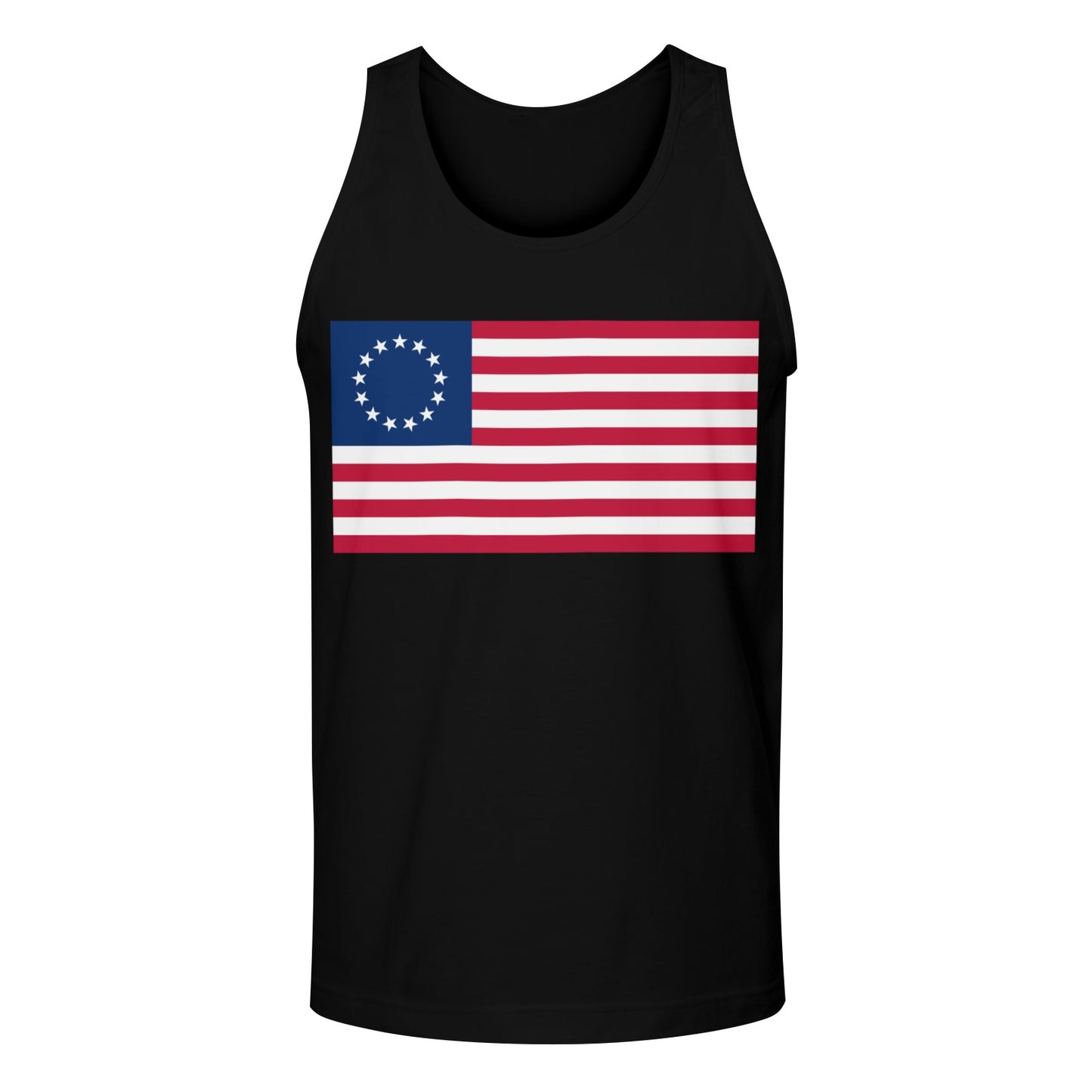 Betsy Ross Flag Men's Tank Top (Front Printing) | Ships from USA