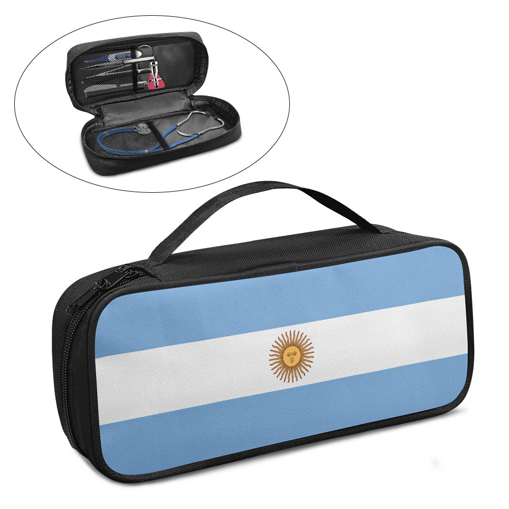 Argentina Flag Inspired Stethoscope Storage Bag