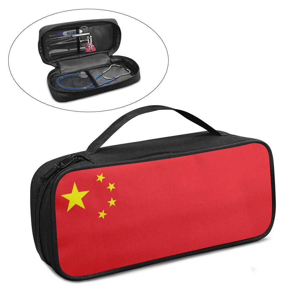 China Flag Inspired Stethoscope Storage Bag