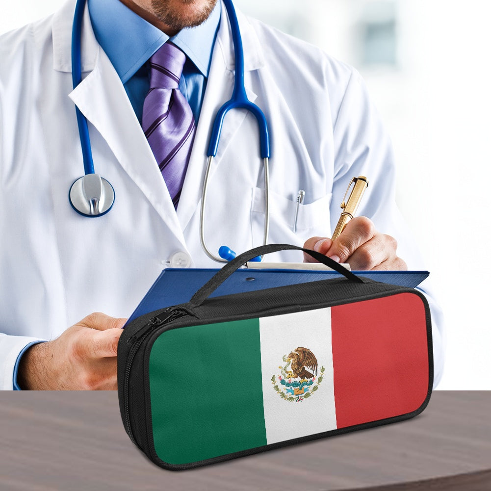 Mexico Flag Inspired Stethoscope Storage Bag