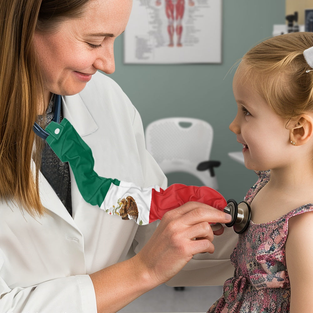 Mexico Flag Inspired Stethoscope Protective Cover