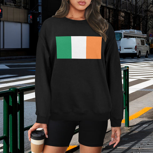 Ireland Flag Unisex Fleece Sweatshirt (Made in the USA)