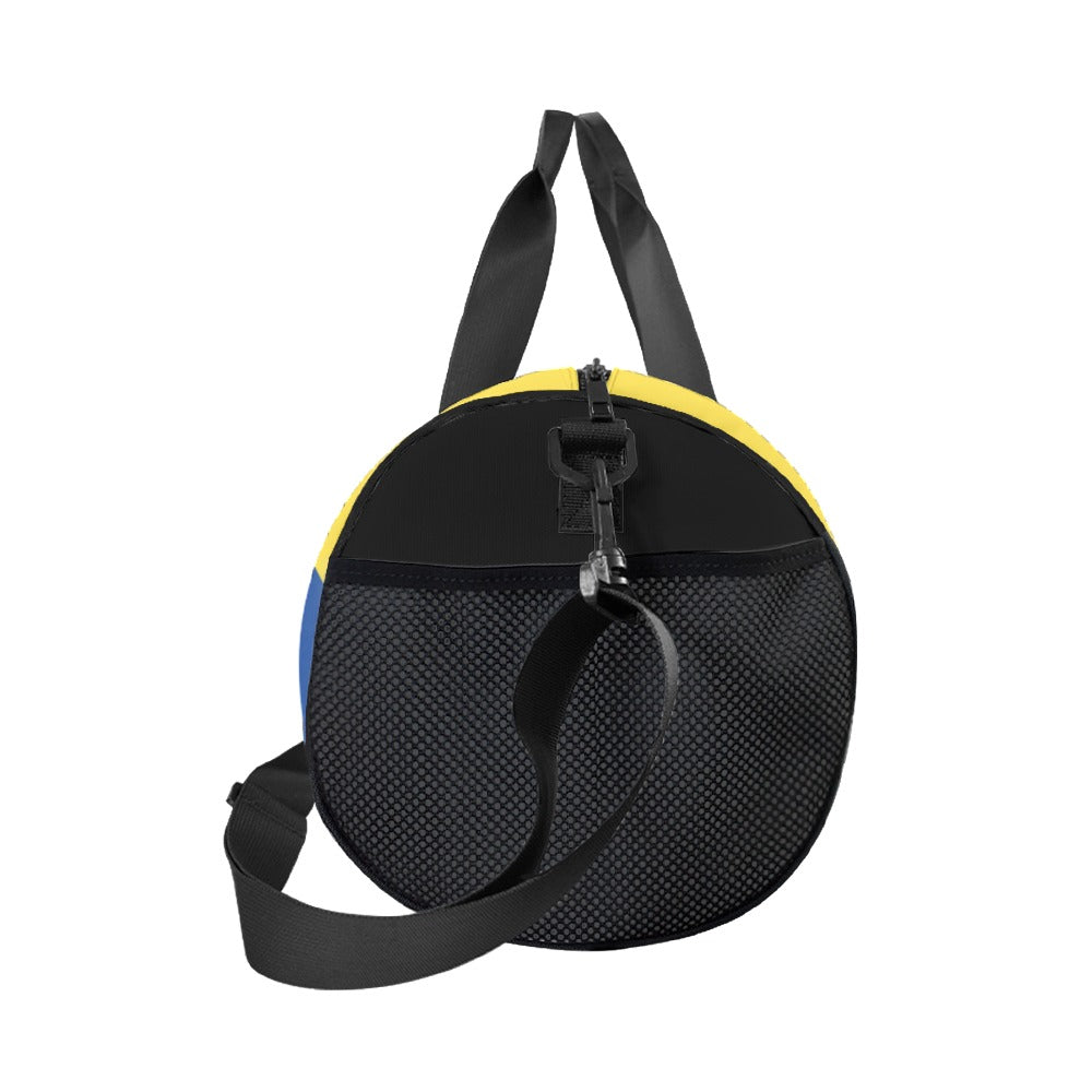 Ecuador Flag Inspired Travel Duffel Bag