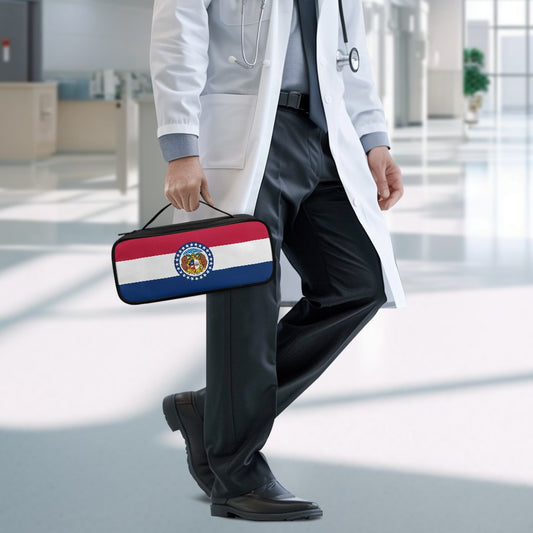 Missouri Flag Inspired Stethoscope Storage Bag