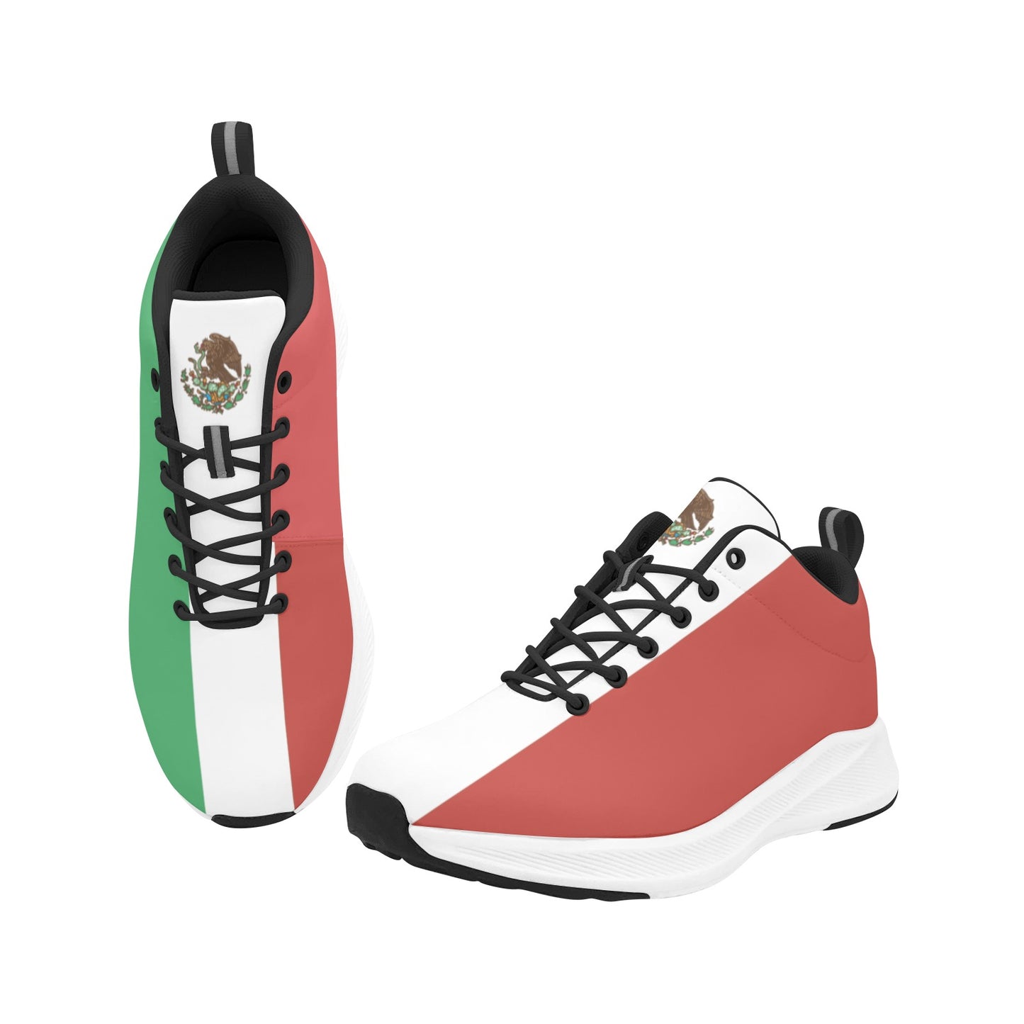 Mexico Flag Inspired Women's Alpha Running Shoes (black)