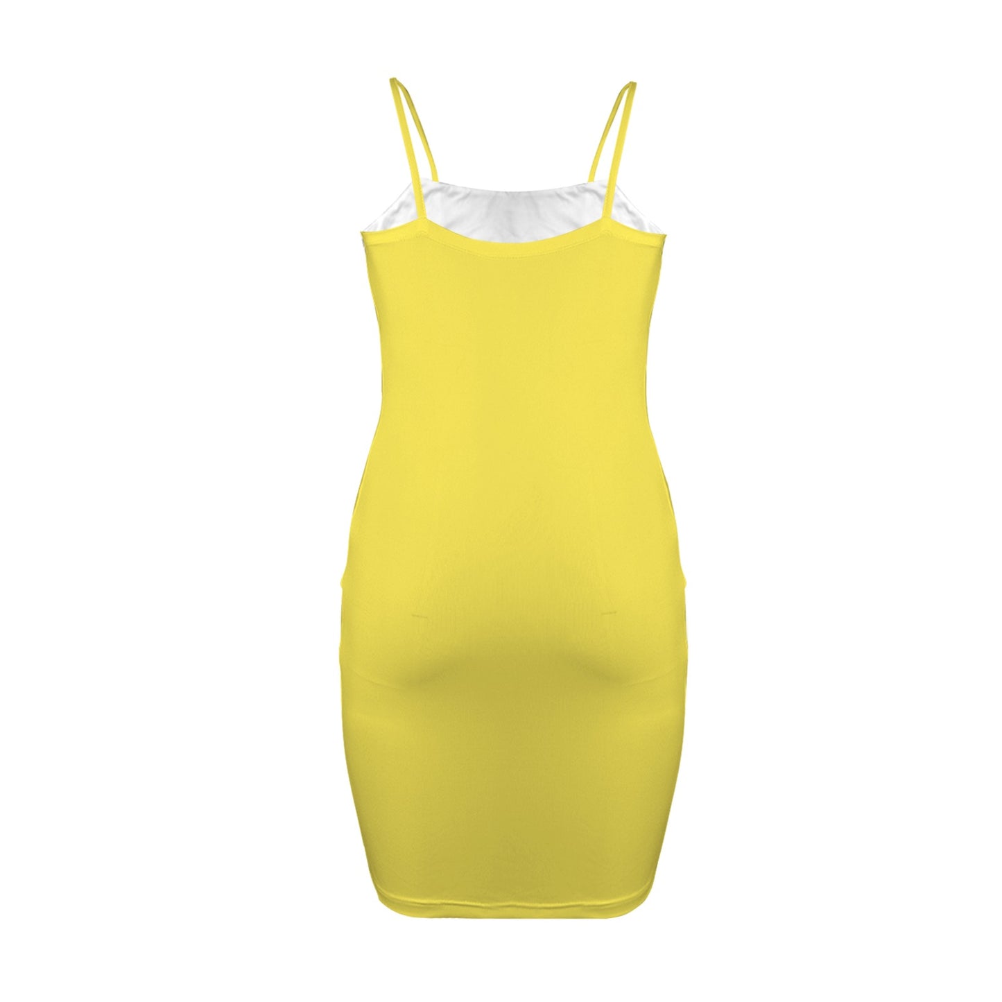 Illinois Flag Inspired Backless Spaghetti Strap Bodycon Dress