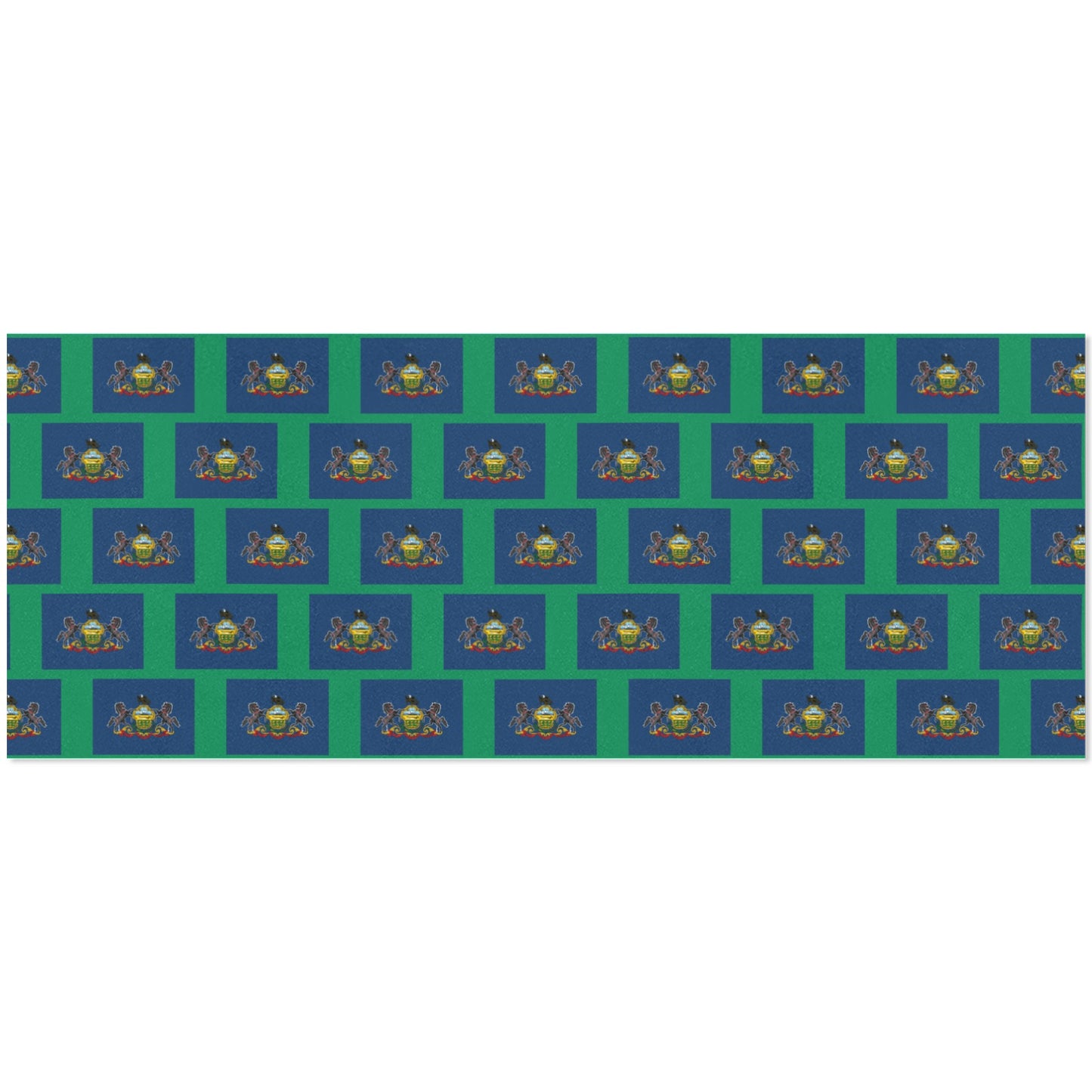 Pennsylvania Flag Custom Gift Wrapping Paper 58"x 22.5" (4 Rolls)